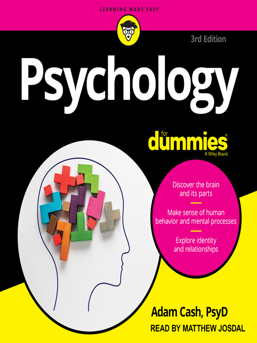 Title details for Psychology For Dummies by Adam Cash, PsyD - Available